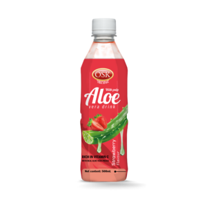 Aloe Vera Drink Strawberry Flavor – 500ml